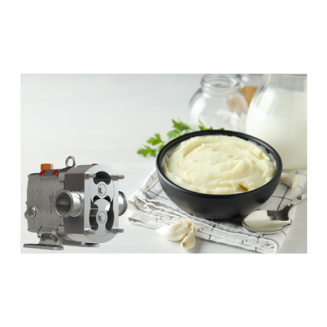  Bombas lobulares para puré QL: cuidado y eficiencia 