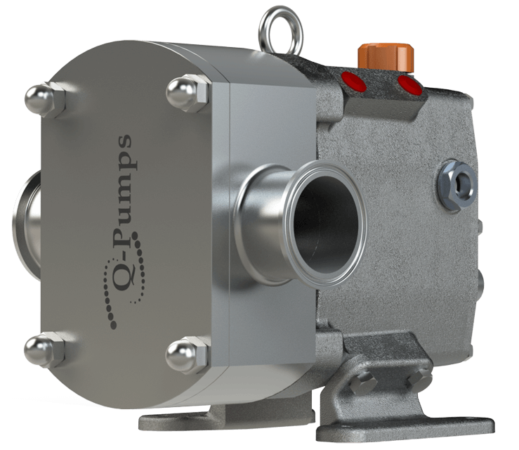 Ölpumpe - QV2 - Bacharach - mit Elektromotor / Vakuumsaug